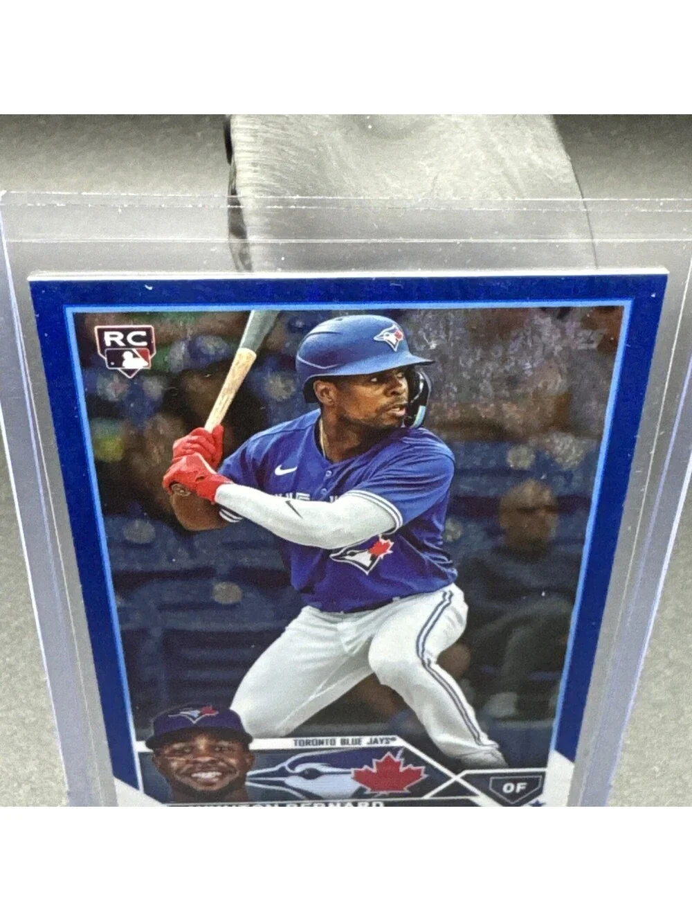 2023 Topps Update Wynton Bernard Blue Foil RC #US293 Serial Numbered 489/999